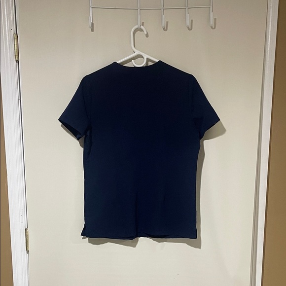 Figs Women's Deep Blue Short Sleeve Scrub Top Size Small Like New Condition - Picture 9 of 9